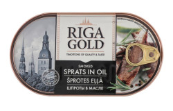 Šproty v oleji RIGA GOLD 133g