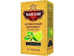 Čaj černý Mayskij Bergamot 25*2g