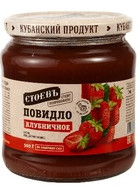 detail Jahodová povidla 500 g Stoev