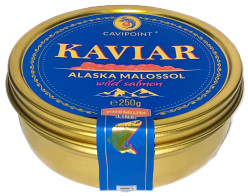 Kaviár z lososa kamčatka 250g Premium Cavipoint