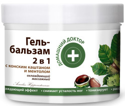 Gel-balzám na nohy s jírovcem 500ml D.D.