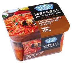 Korejská mrkev s houbami 300g Mono More