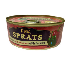 Kilka v rajcatove omacce s paprikou 168g Brivais Vilnis