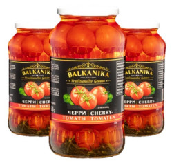 Nakládaná cherry rajčata 340g Balkanika