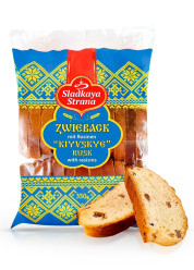 Suchary s rozinky 350g Kievský 350g