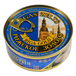 Makrela v oleji Riga Gold 163g