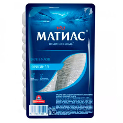 Sleď v oleji Matias 250g