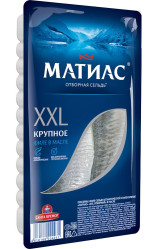 Filety sledě v oleji XXL 300g Matias