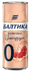 Nealkoholicke pivo Grapefruit 330 ml Baltika