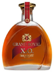 Brandy Grand Royal X.O. 5 let 0,5L Shustoff