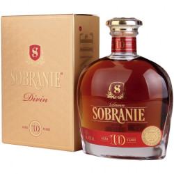 Brandy SOBRANIE 10letý 40% 0,5l