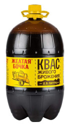 Kvas přírodní fermentací 1,5L Žoltá bočka