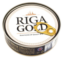 Šproty v oleji 168g RIGA GOLD