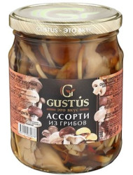 Assorti nakládané houby 380g Gustus