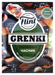 Grenky s příchutí česneku 70g Flint