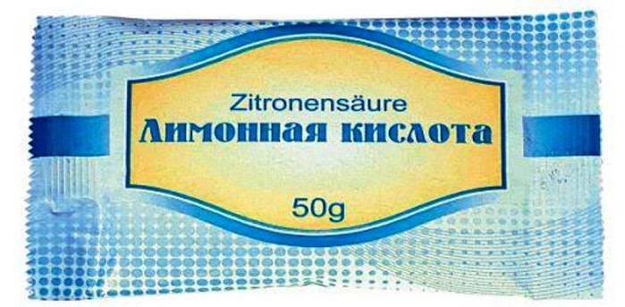 detail Kyselina citronová 50g