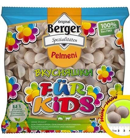 detail Pelmeně Vkusnjašky Berger 400g