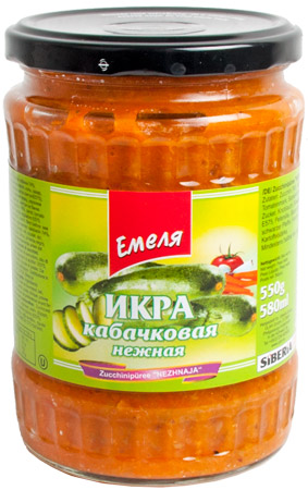 detail Cuketová pomazánka Jemná Emelja 550g