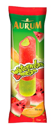 detail Zmrzlina Watermelon a melon Aurum 65g