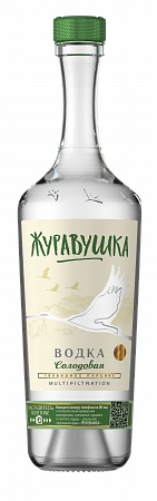 detail Vodka Žuravuška sladová 0,5L 40%