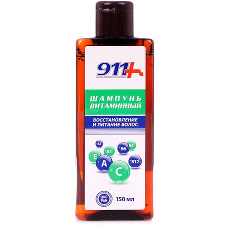 detail Vitamínový šampon na vlasy 150ml 911