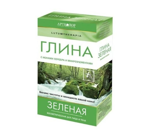 detail Jíl zelený Lutumtherapia 100g