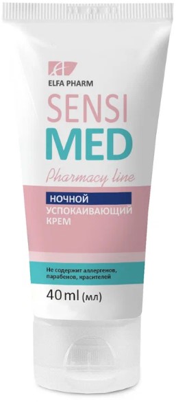 detail Noční krém Zklidňující 40ml Elfa Pharm