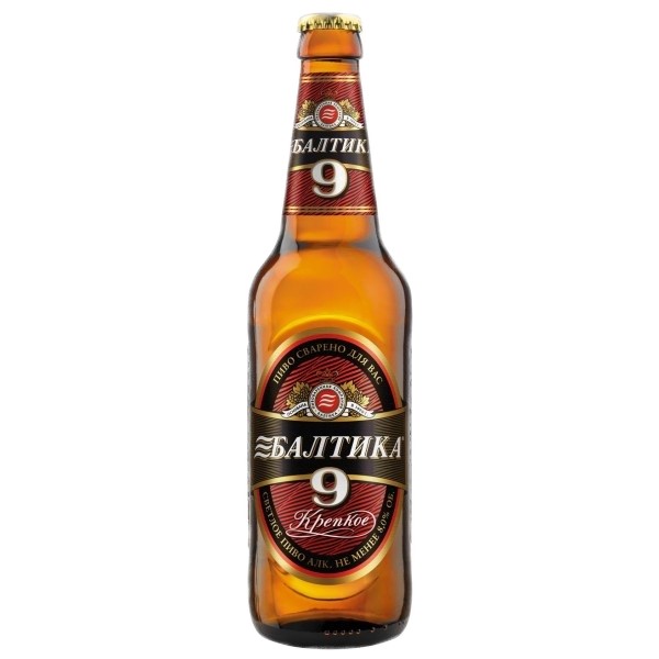 detail Pivo Baltika N9, 0,45L