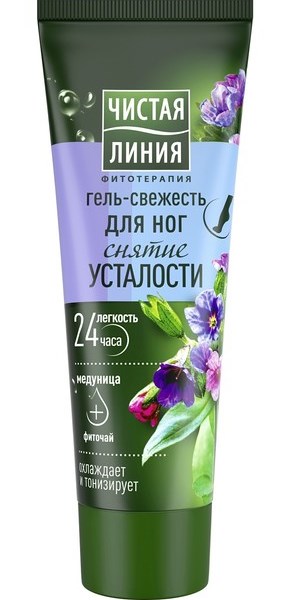 detail Gel na svěžest nohou 75ml Čistaya linia