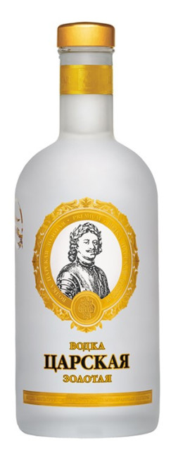 detail Vodka Carská Zlatá 0,7L 40%