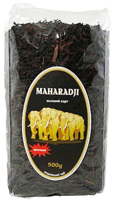 detail Černý sypaný čaj 500g Maharadji