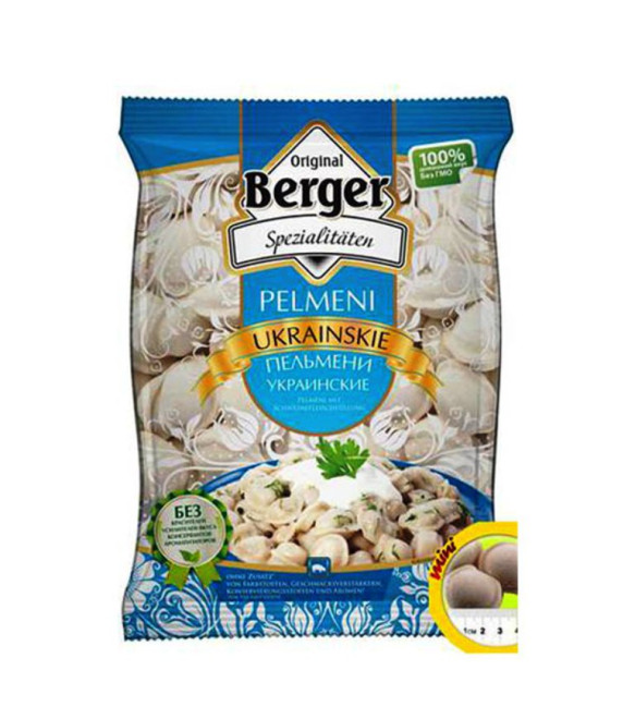 detail Pelmeně Ukrainské Berger 900g