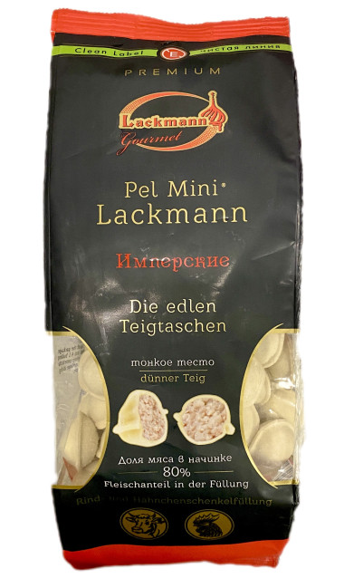 detail Pelmeně Imperskie 900g Lackmann hovezi/kureci