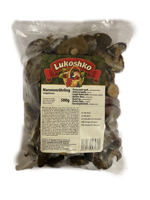 detail Hřib hnědý 500g Lukoshko