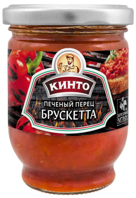 detail Pečená paprika brusketa Kinto 265g