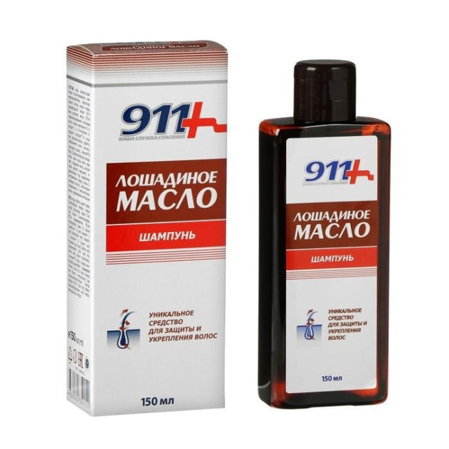 detail Šampon na vlasy koňský olej 911 150ml