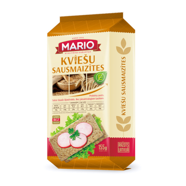 detail Chlebcy Pšeničné 155g Mario