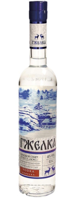 detail Vodka GZHELKA 0,5L 40%