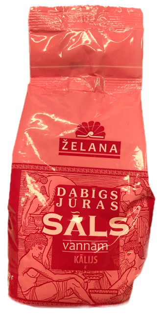 detail Koupelová sůl Draslík 500g Želana