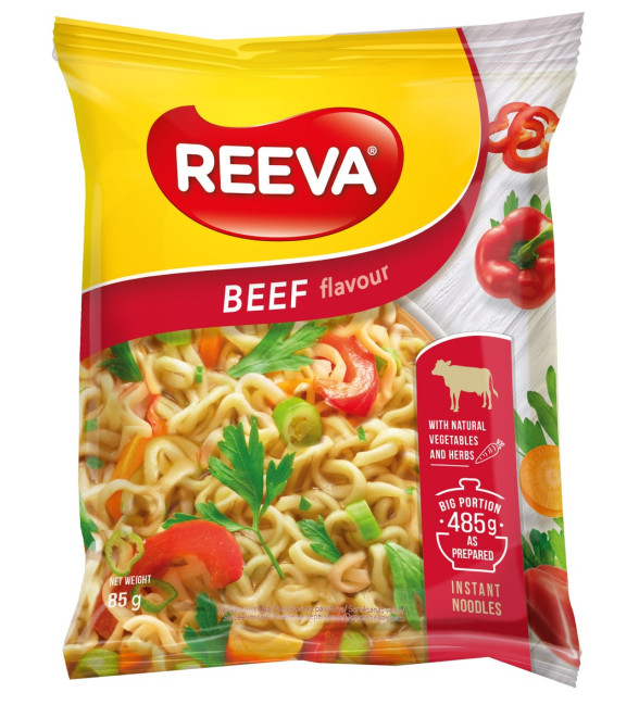 detail Lapša Hovězí 85g Reeva