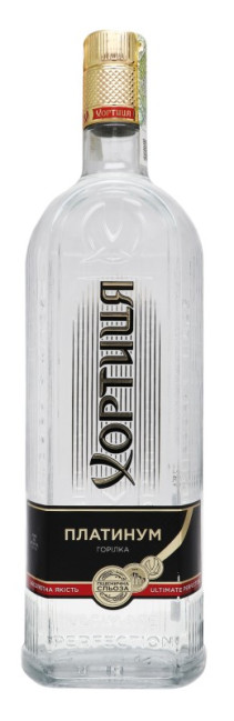 detail Vodka Khortytsa Platinum 1L 40%