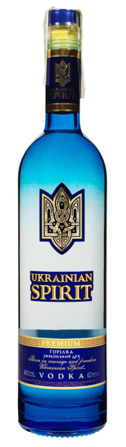 detail Vodka Ukrajinsky Duch 0,7L 40%