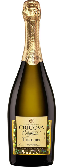 detail Šumivé víno Traminer 0,75L Cricova