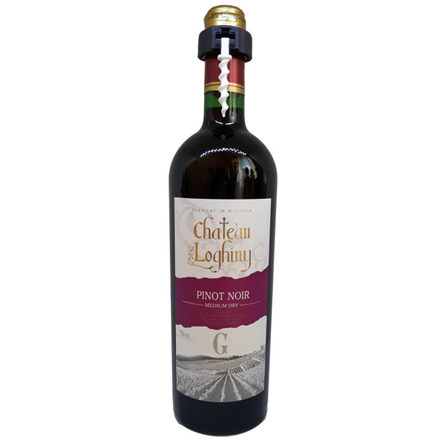 detail Pinot Noir Chateau Loghiny 0,75L