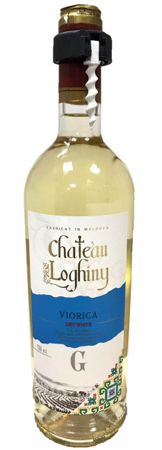 detail Viorica Suché bílé Chateau Loghiny 0,75L