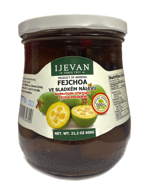 detail Fejchoa ve sladkém nálevu 600g Ijevan