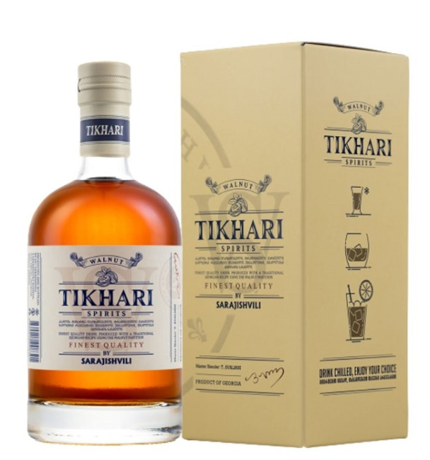 detail Brandy TIKHARI 0,5L 40% Sarajishvili