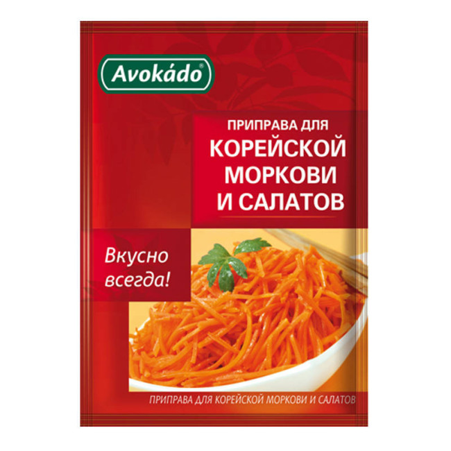 detail Koření Korejská mrkev Avokado 25g