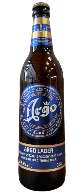 detail Svetlé pivo Argo Lager 0,5L