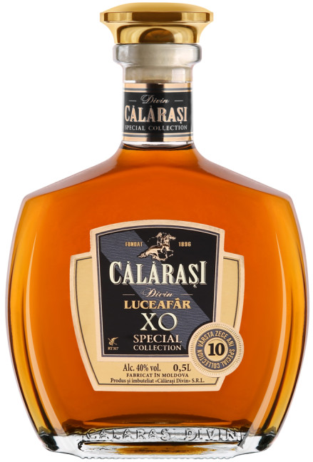 detail Brandy XO 10letý 40% 0,5 l Calarasi